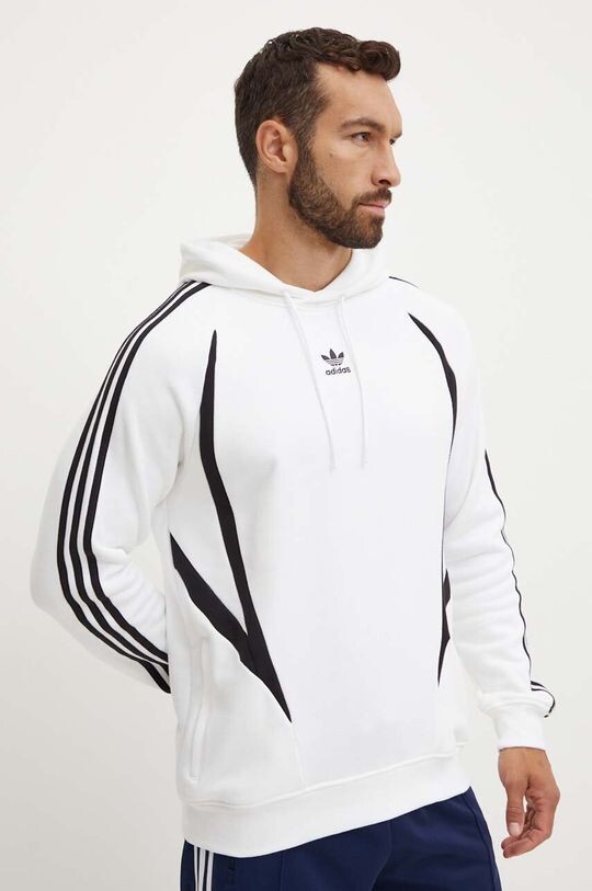 

Хлопковая толстовка adidas Originals, белый