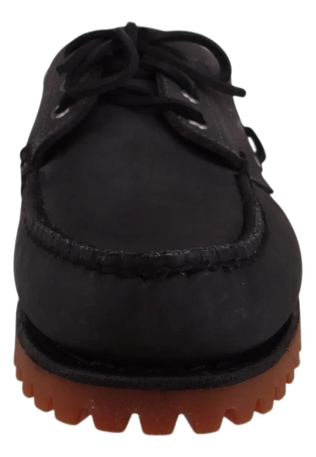 Полуботинки на шнурках, кожаные, Timberland, серый — фото 4