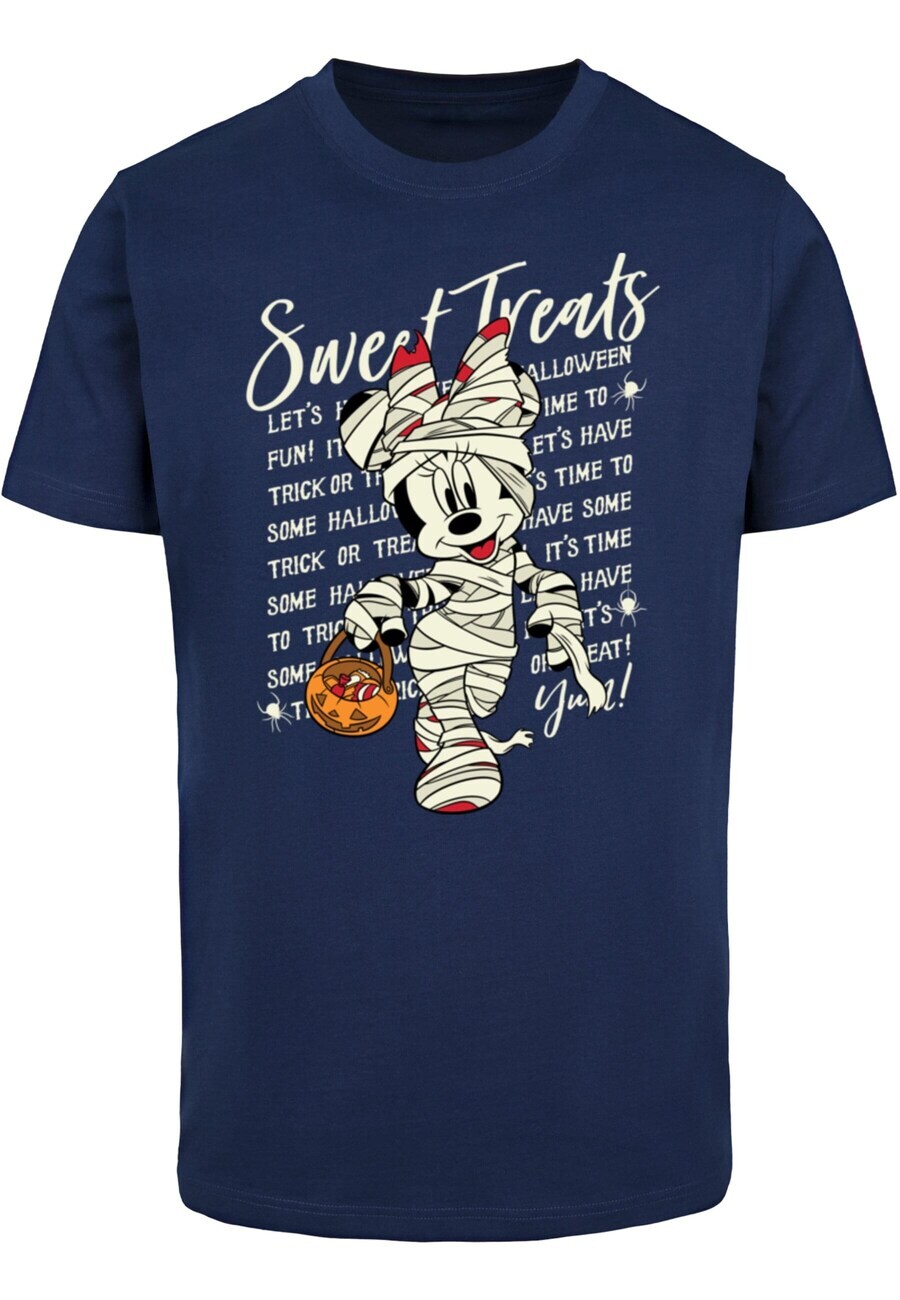 

Классическая футболка ABSOLUTE CULT Shirt Minnie Mouse - Sweet Treats, темно-синий