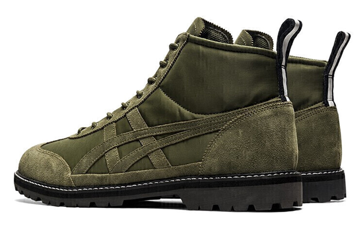 Ботинки Rinkan Outdoor унисекс оливково-зеленые Onitsuka Tiger — фото 3