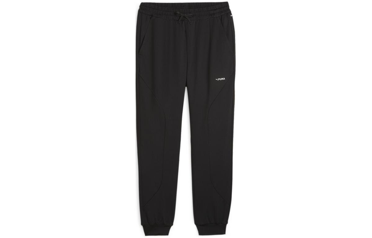 

FIT Polyspan трикотажные спортивные штаны мужские черные Puma, черный