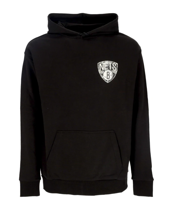 

Легкая толстовка Brooklyn Nets, черно-белая. New Era, черный