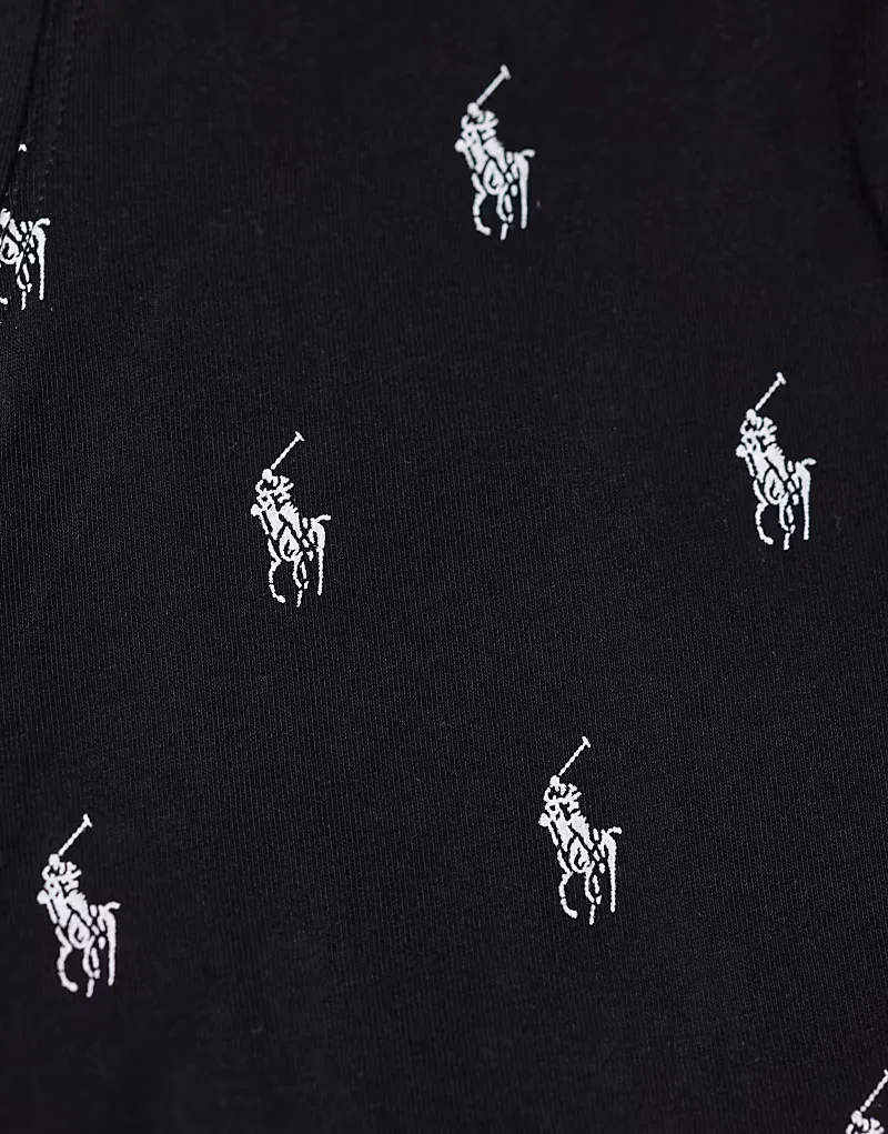 Комплект из 3 боксеров Polo Ralph Lauren с логотипом по всей поверхности, мультиколор — фото 3