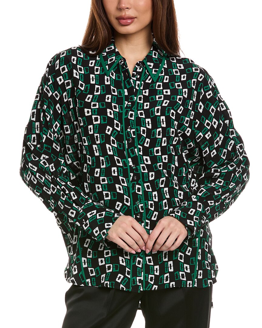 

Блуза Diane von Furstenberg Alona, зеленый