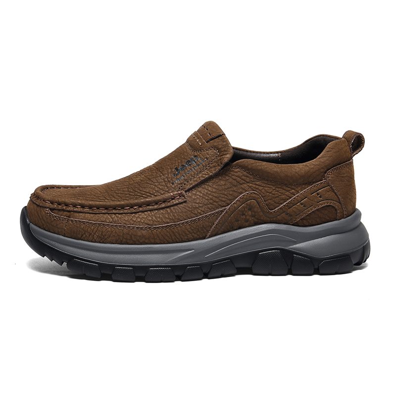 

Jeep Модные повседневные кроссовки для мужчин Low Top Hiking Shoes цвета хаки, цвет Khaki