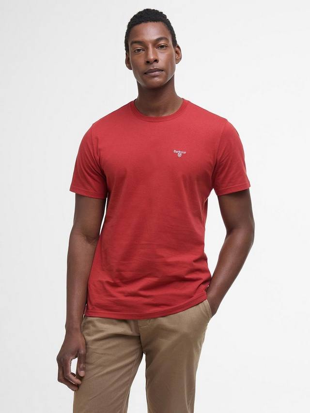 

Футболка с логотипом essential sports Barbour, цвет Red Spice