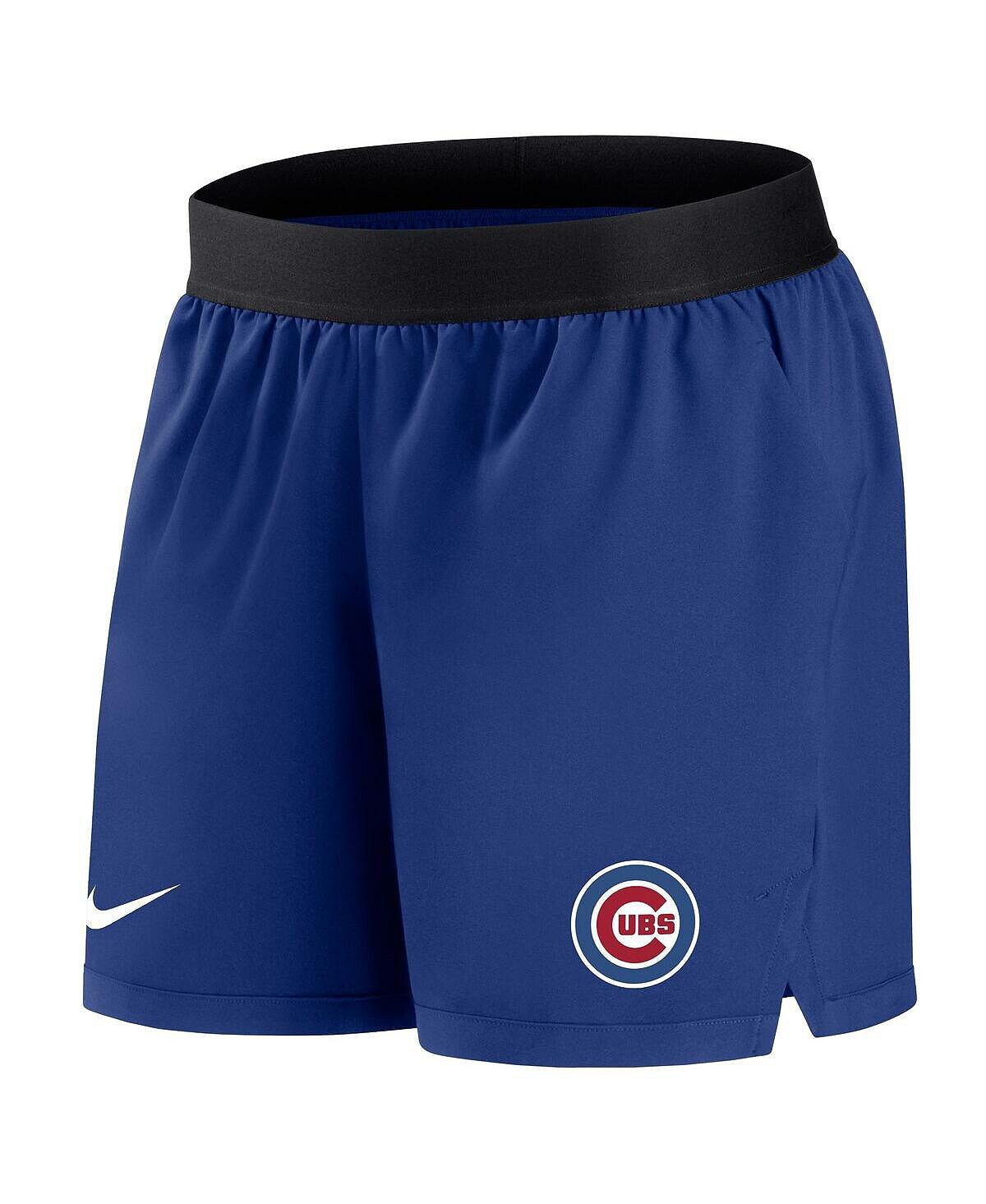 Женские шорты для командных выступлений Royal Chicago Cubs Authentic Collection Team Performance Nike — фото 3