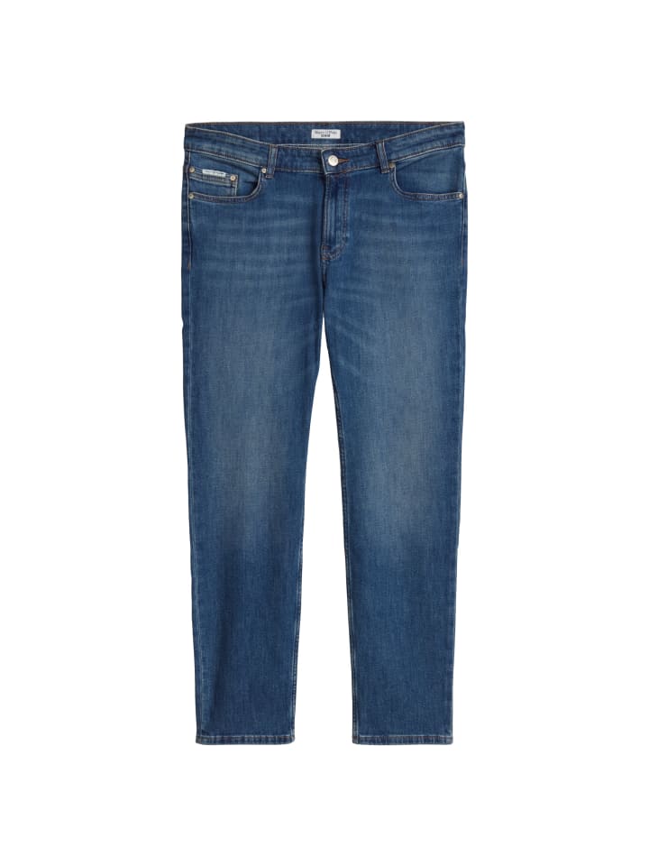 

Marc O'Polo DENIM Джинсы модели Ando, узкие, среднего синего цвета