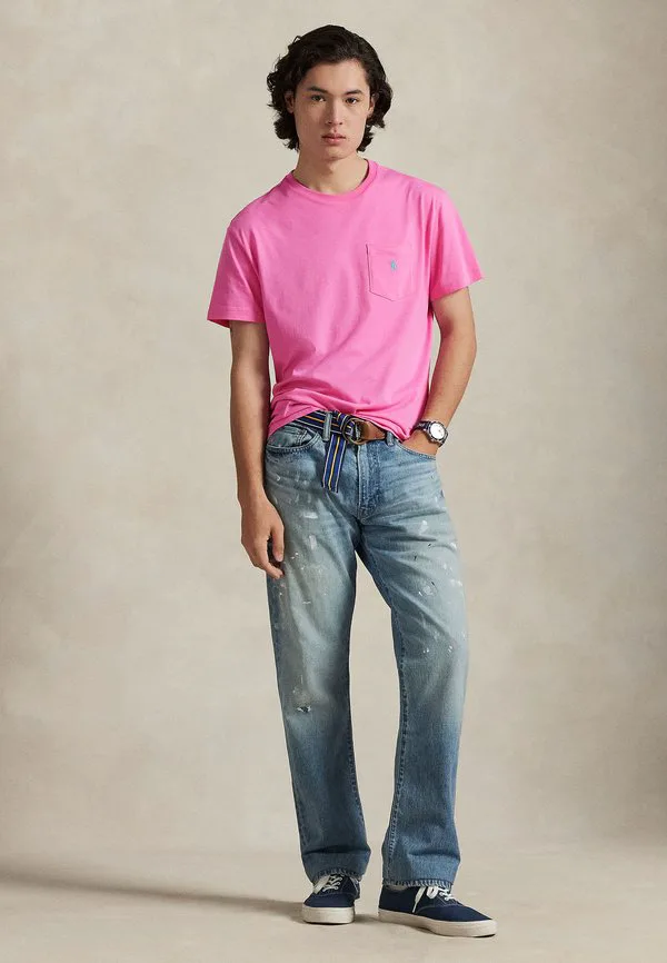 Базовая футболка с коротким рукавом Polo Ralph Lauren, Baja Pink — фото 2