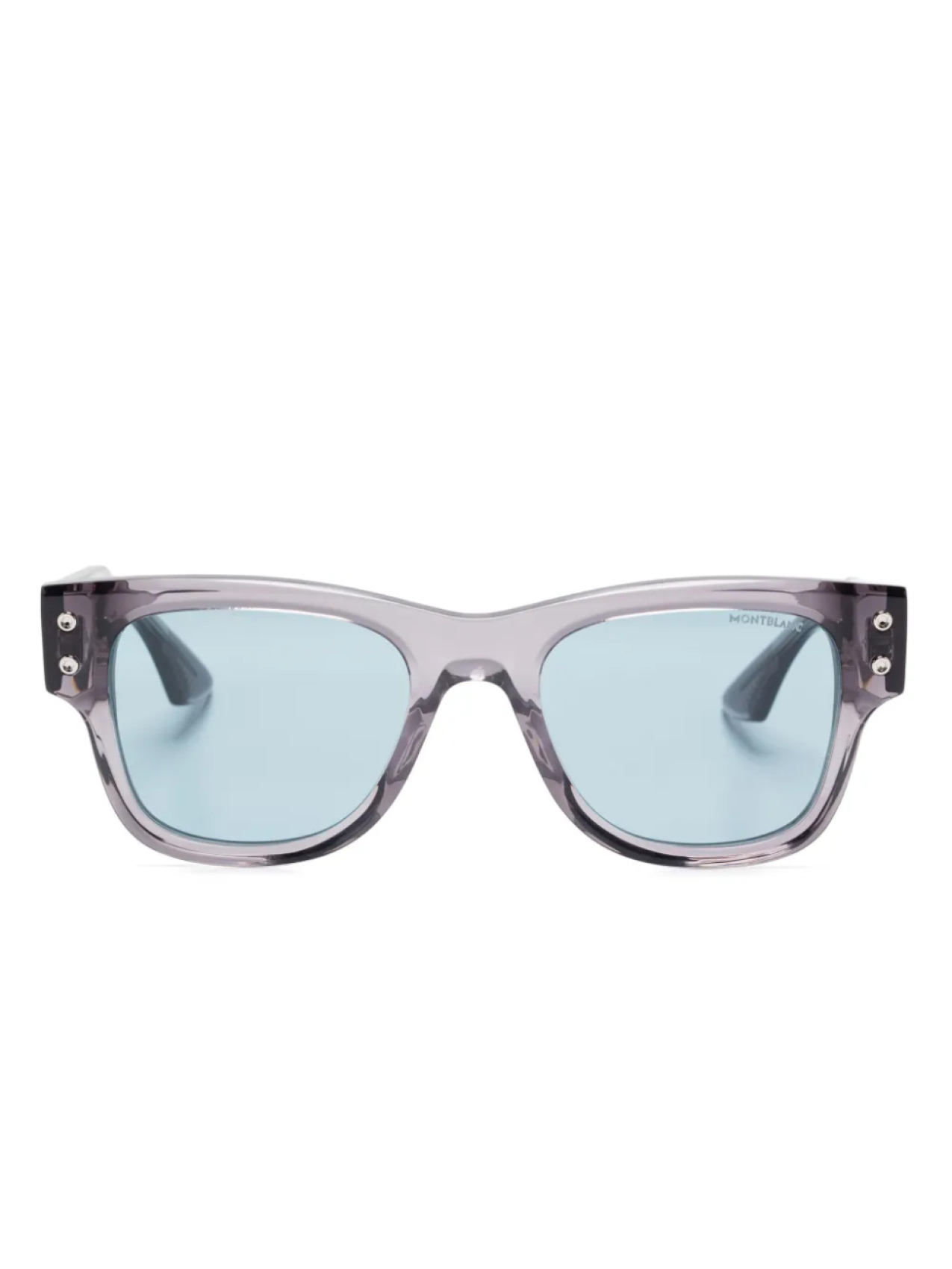 

Moncler Eyewear солнцезащитные очки с логотипом, серый