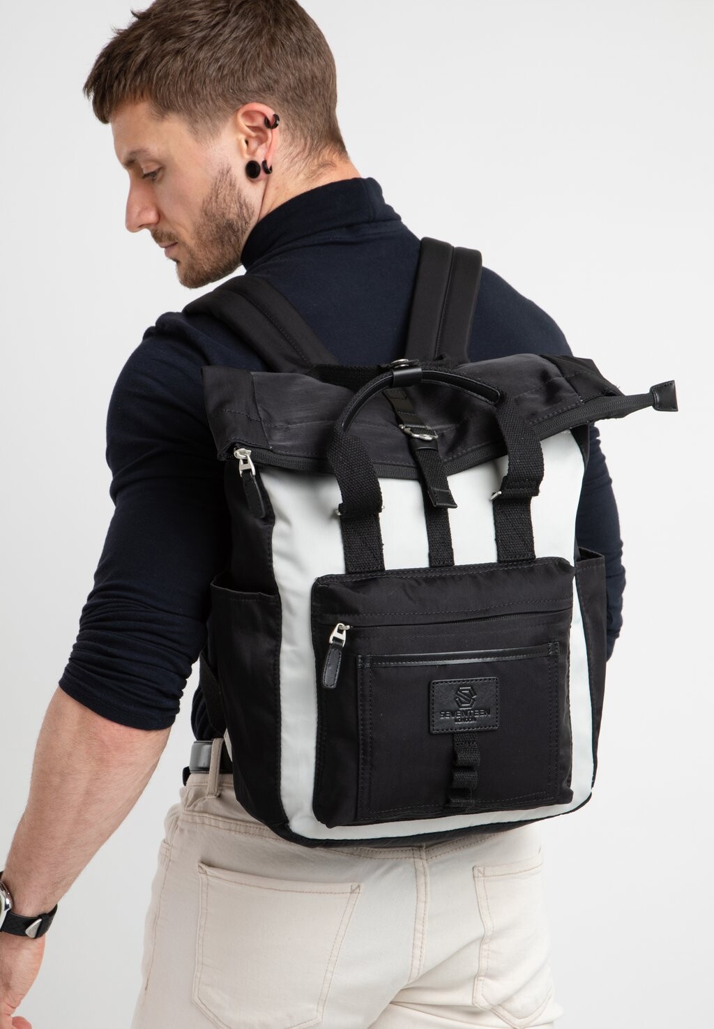 

Рюкзак CANARY WHARF BACKPACK SEVENTEEN LONDON, цвет black