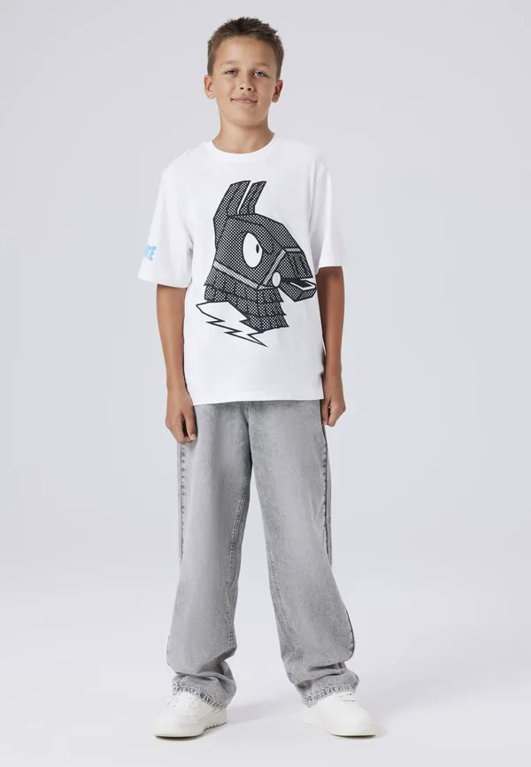 Джинсы прямого кроя Two Soon, Light Grey Denim