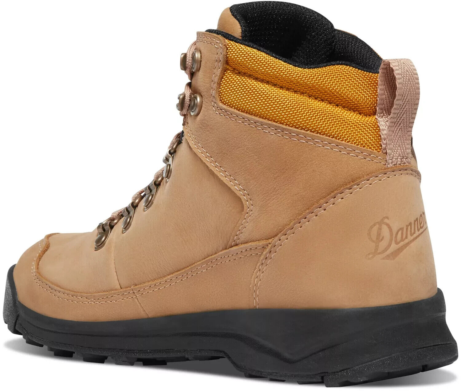 Ботинки Danner Adrika женские 6 Macaroon Pyrite нубук щиколотка походные KHD434, коричневый — фото 3