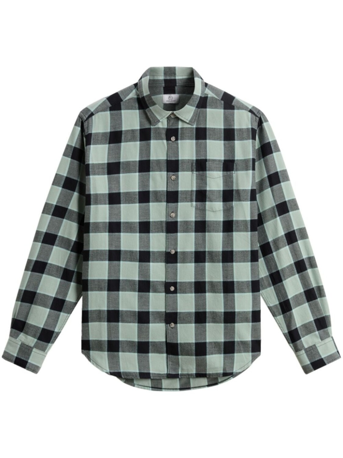 

Woolrich фланелевая рубашка в клетку, синий