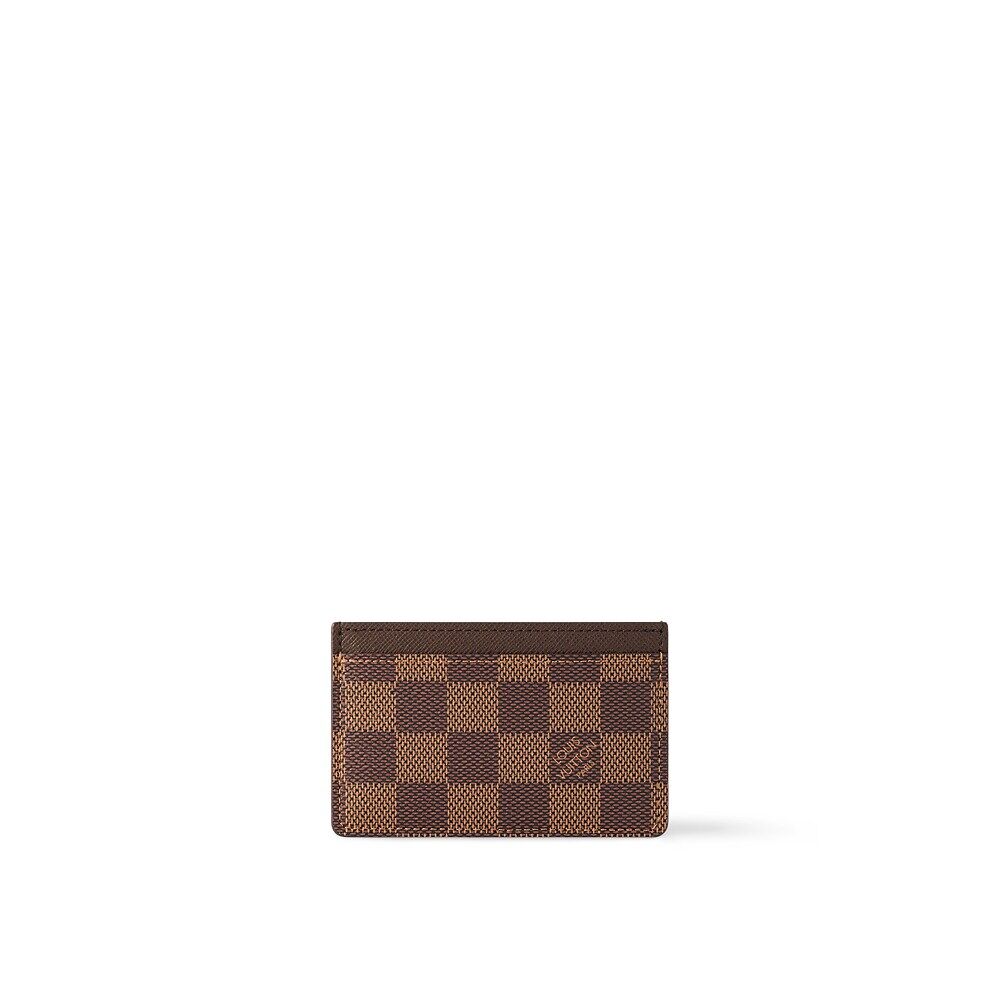 

Держатель карты Louis Vuitton, коричневый