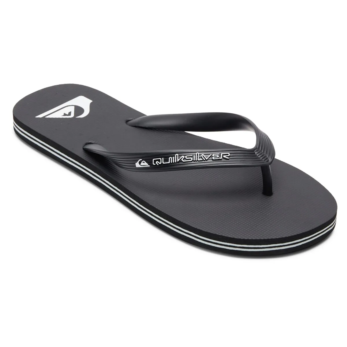 

Мужские шлепанцы Quiksilver Molokai Core, черный/белый