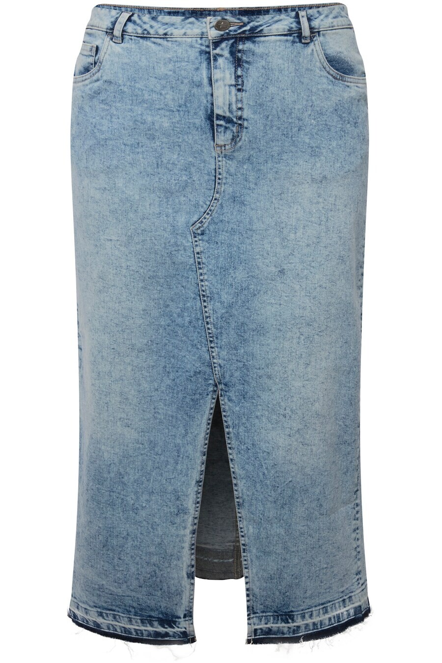 

Юбка миди Angel of Style Skirt, синий деним