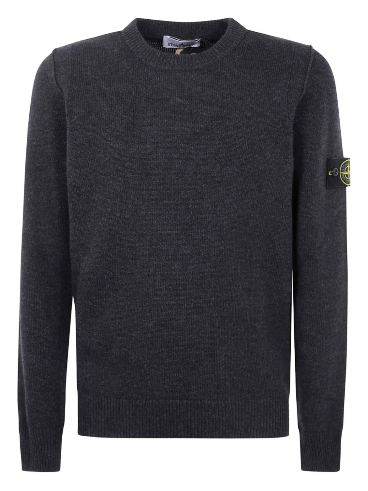

Джемпер с нашивкой-логотипом Stone Island, серый