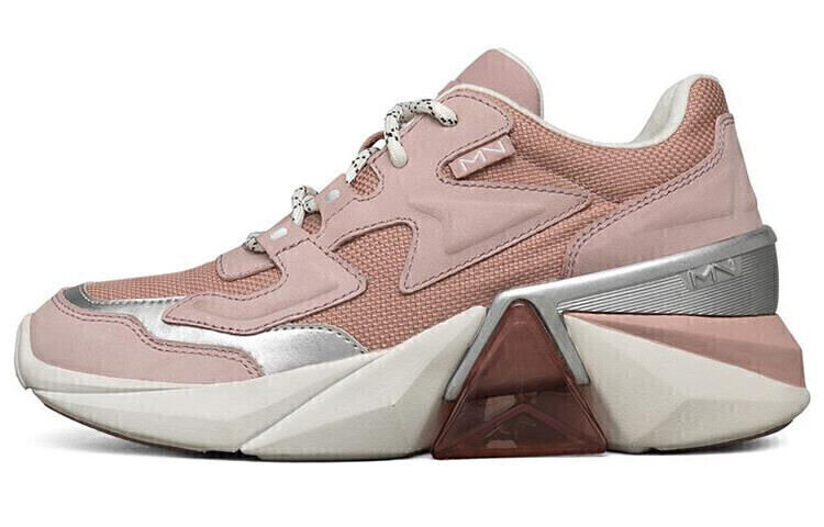 

Женская обувь Lifestyle с низким верхом, розовая/серебристая Skechers