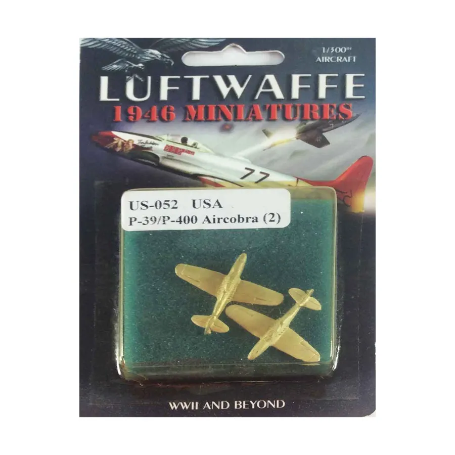 

P-39/P-400 Аэрокобра, Luftwaffe 1946 Miniatures - United States (1:300)