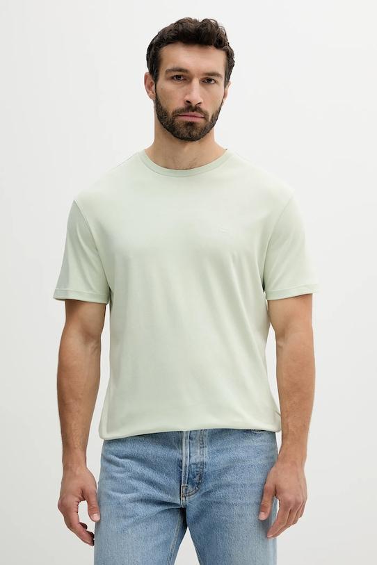 

Хлопковая футболка Calvin Klein, зеленый