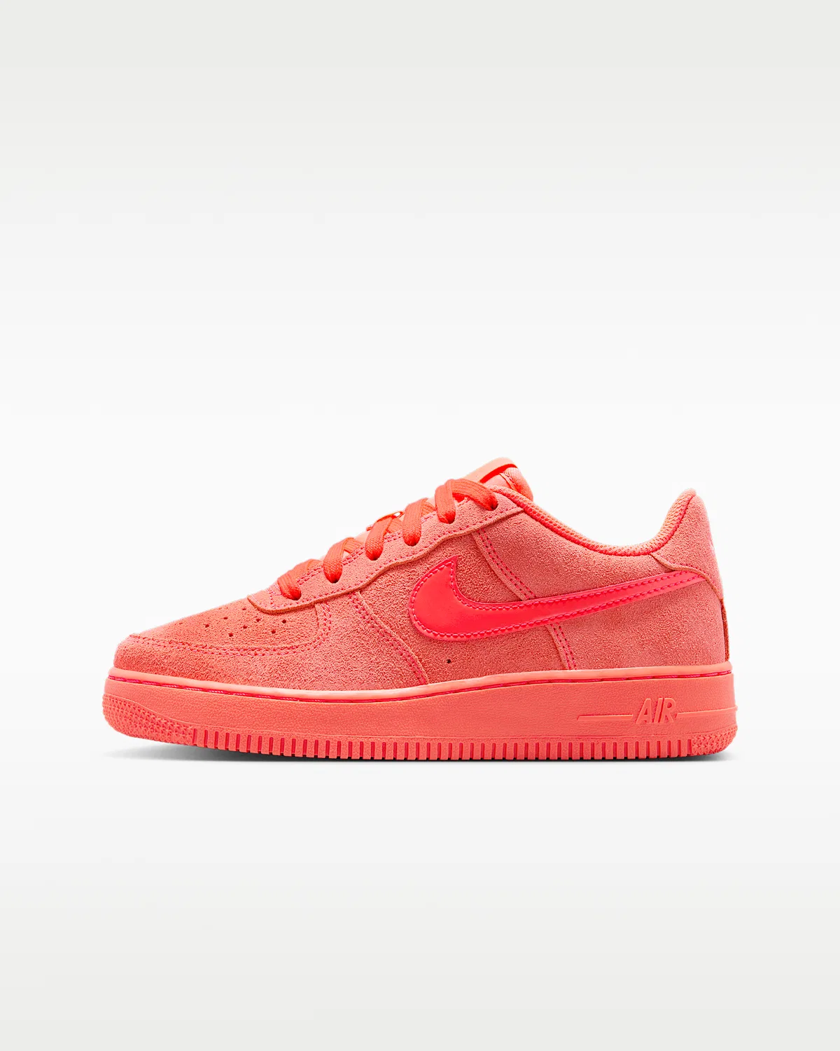 Кроссовки Nike Air Force 1 Suede для детей, Hot Lava/Hot Lava/Hot Lava