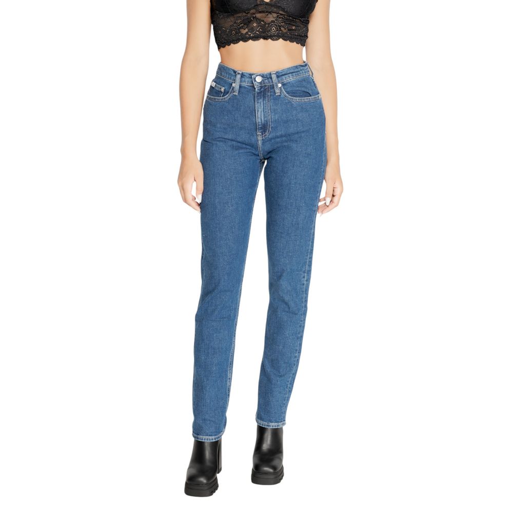 

Синие хлопковые джинсы и брюки Calvin Klein Jeans