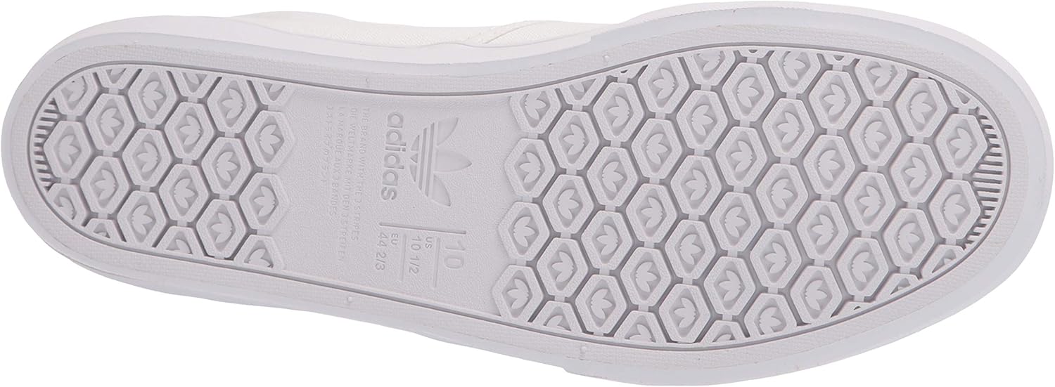 Кроссовки adidas Originals Unisex-Adult Court Rallye Slip, белый/черный — фото 4