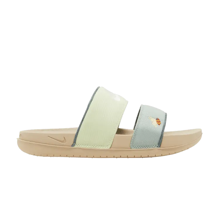 Сандалии Nike Wmns Offcourt Duo Slide 'Dandy Dandelions', зеленый