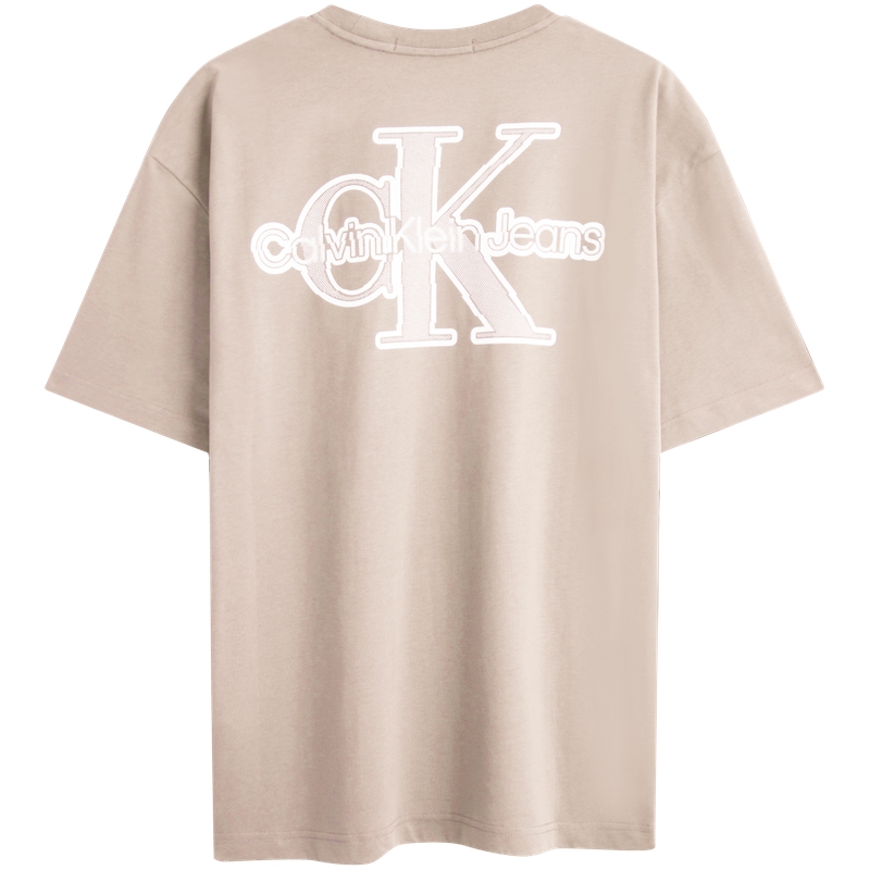 Футболка унисекс Calvin Klein, ACI-Oat Milk — фото 3