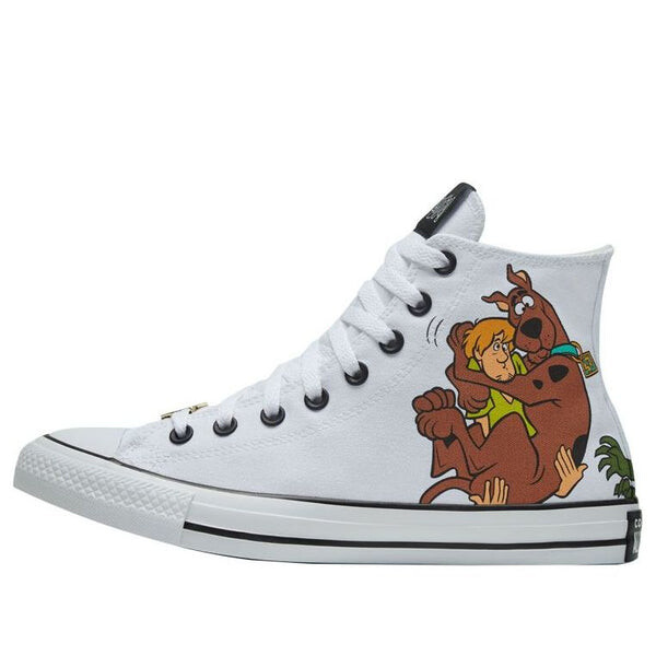 

Кроссовки scooby-doo x chuck taylor all star high 'the gang and villains' Converse, белый