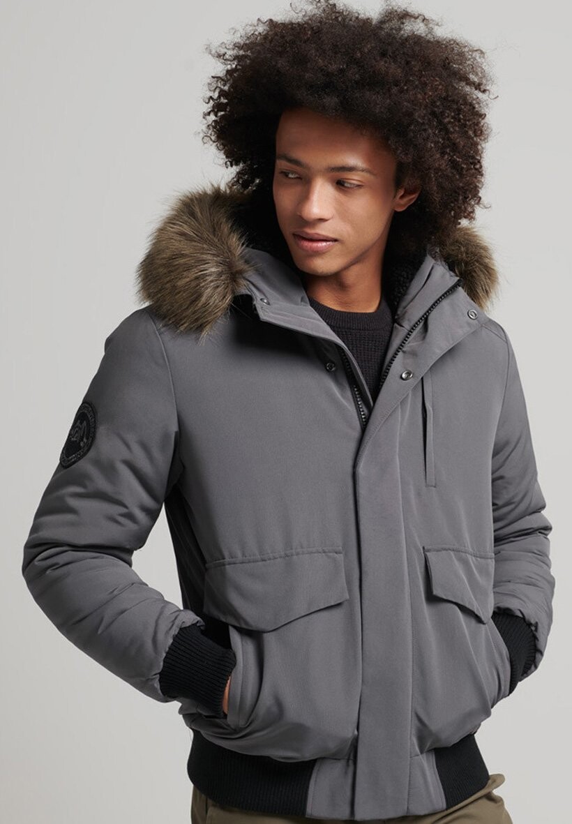 

Зимняя куртка Superdry ЭВЕРЕСТ, цвет charcoal