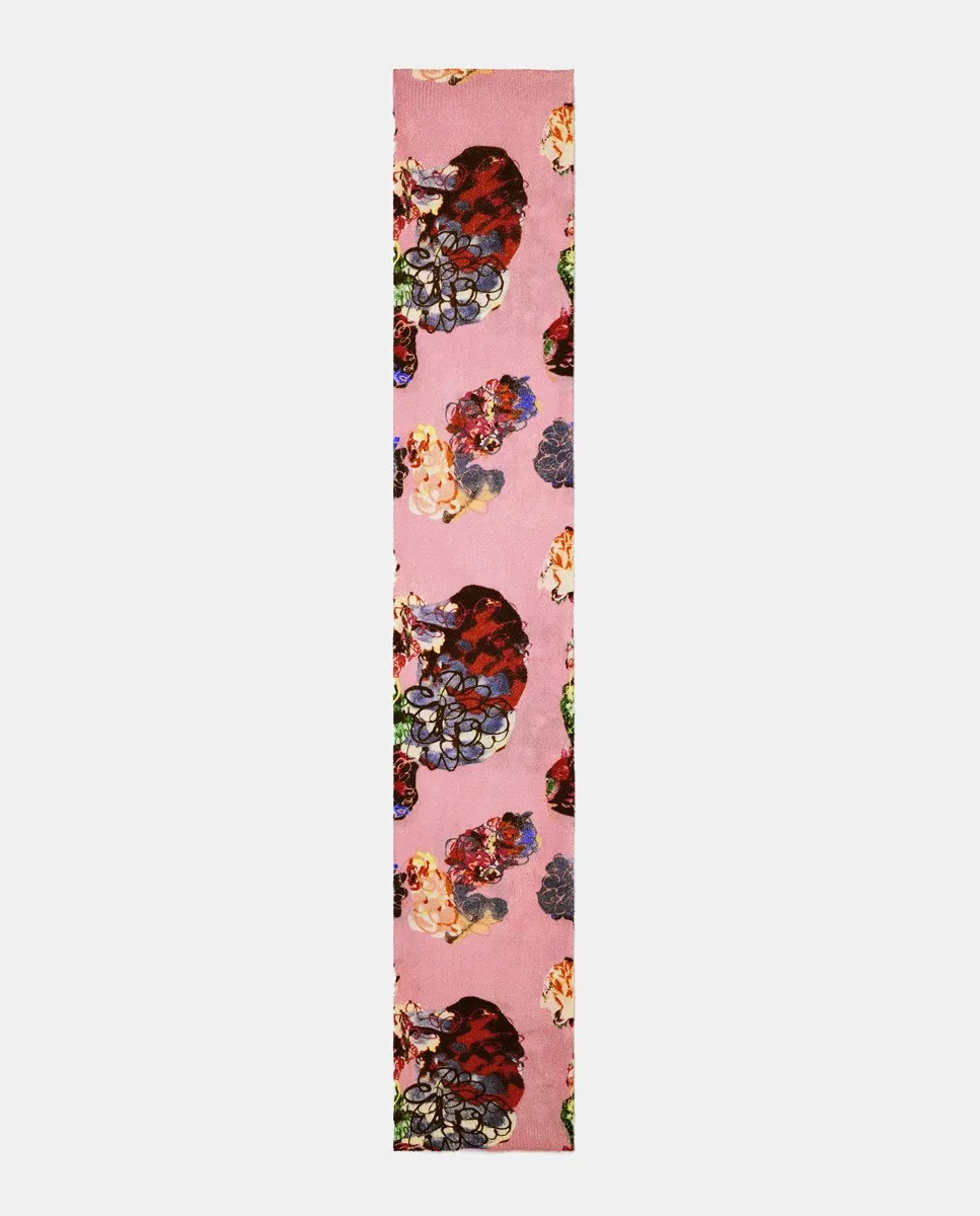

MChristian Lacroix шарф с цветком Desigual, розовый
