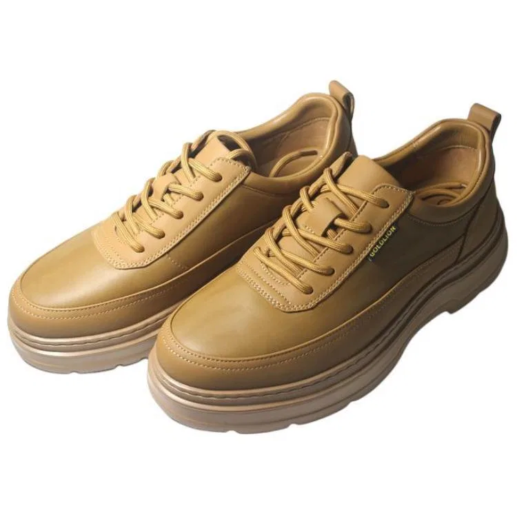 GOLDLION Casual Shoes Men's Earth Yellow — фото 4