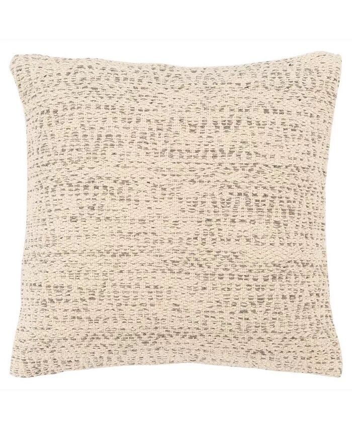 

Подушка Парвати 18 x 18 дюймов Safavieh, серебряный