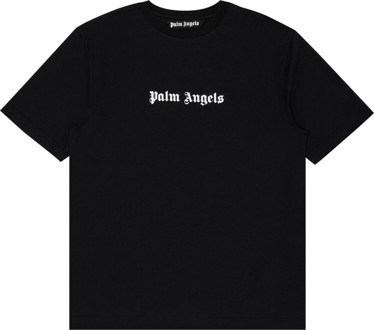 

Футболка Palm Angels Logo Slim 'Black', черный