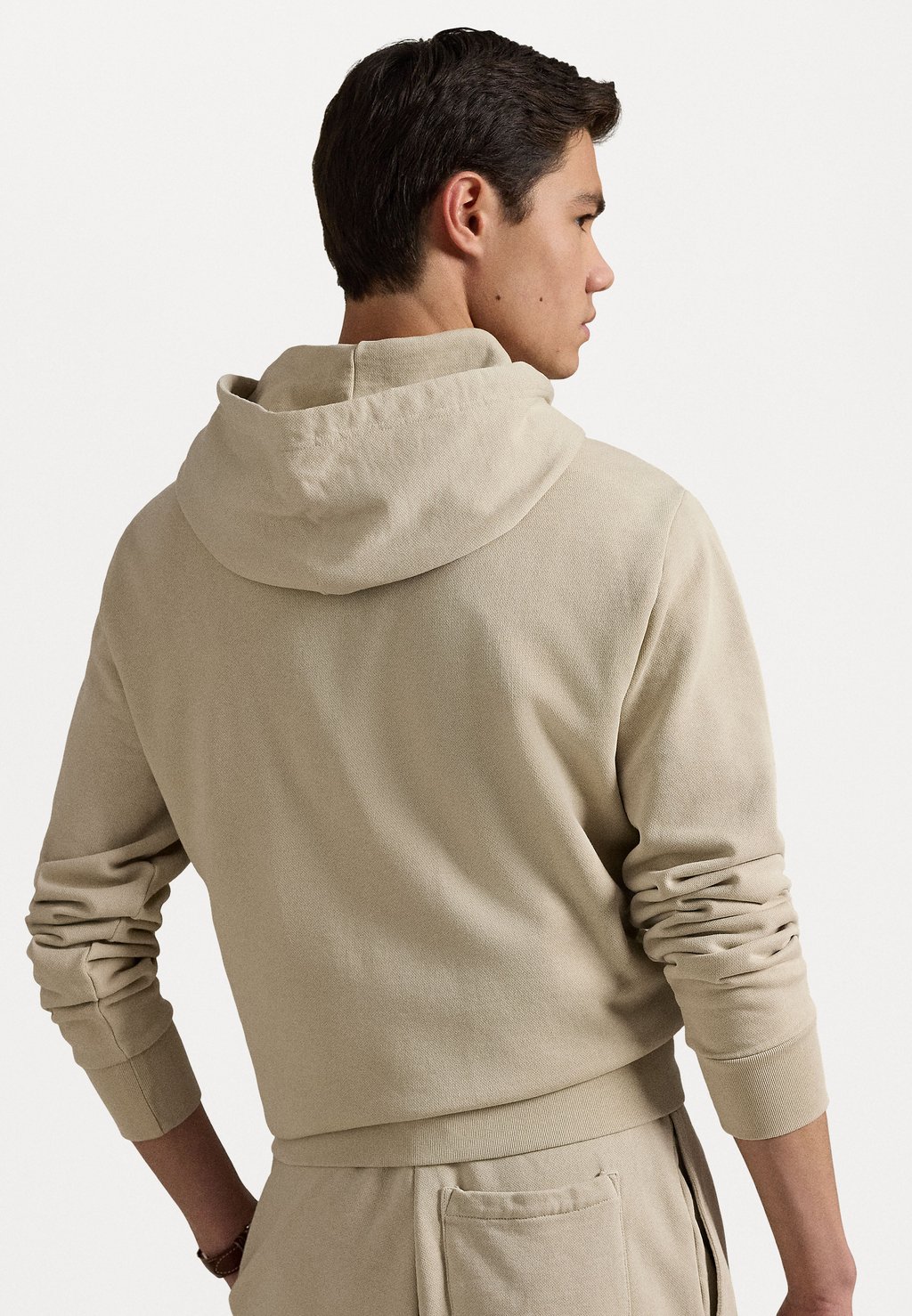 Толстовка LOOPBACK HOODIE - Hoodie Polo Ralph Lauren, бежевый — фото 3