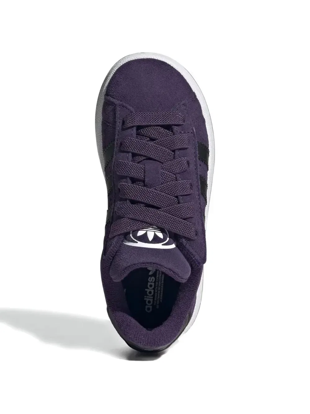 Кроссовки Campus 00s из кожи Adidas Kids, фиолетовый — фото 4