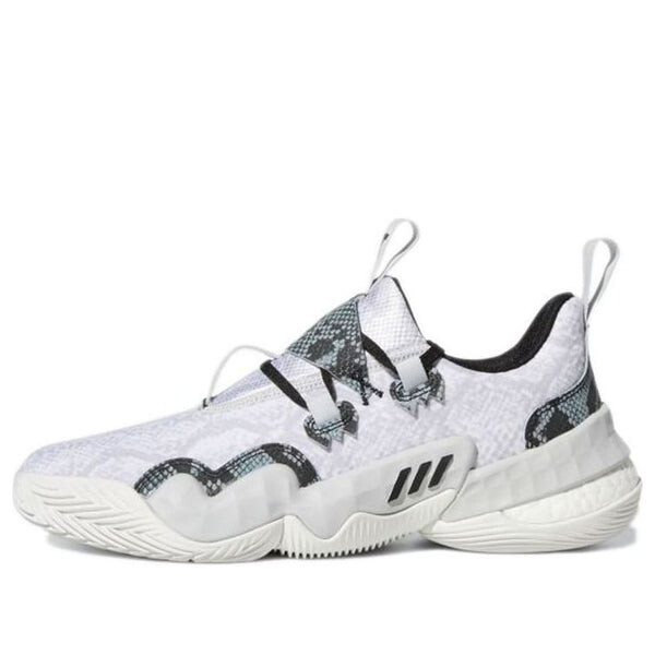 

Кроссовки trae young 1 'snakeskin' Adidas, белый