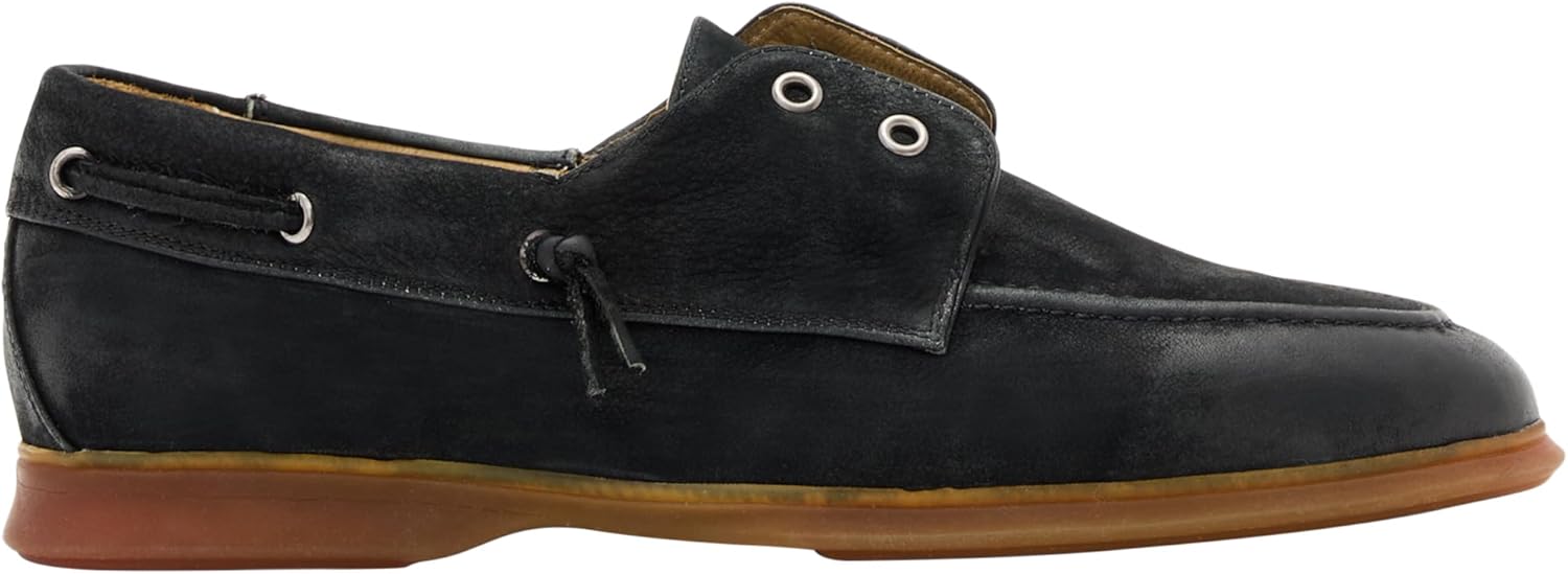 

Мужские лодочные туфли John Varvatos Thompson Yacht Venetian, черный