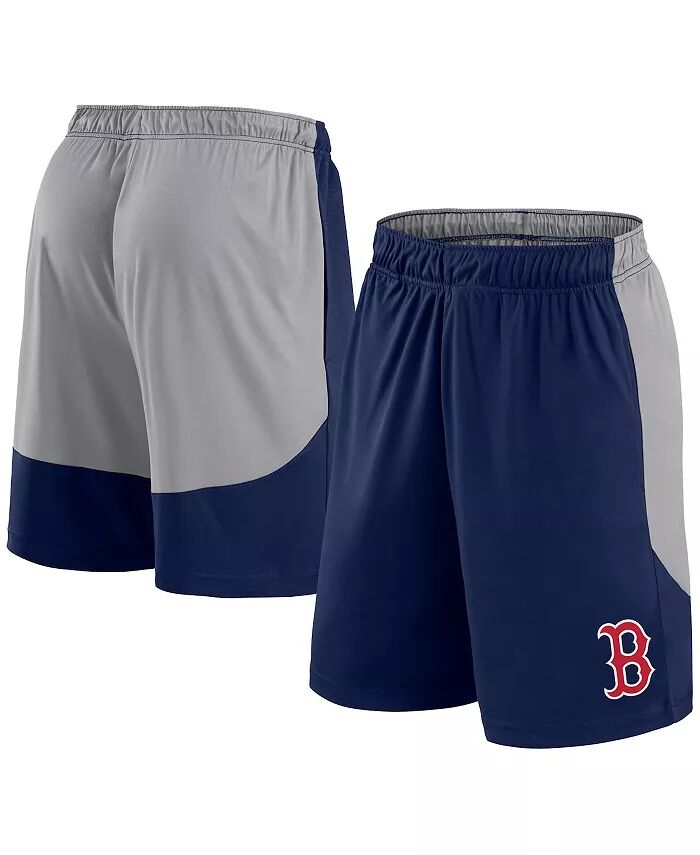 

Мужские шорты Boston Red Sox Go Hard темно-синего/серого цвета Fanatics