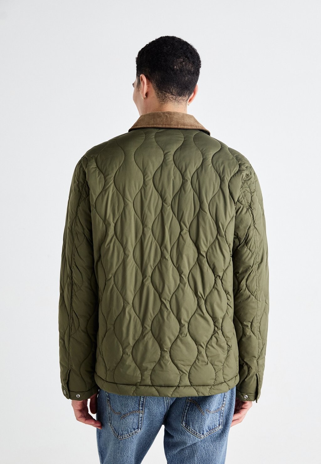 

Легкая куртка JPRBLUCALEB QUILTED Jack & Jones PREMIUM, оливковый