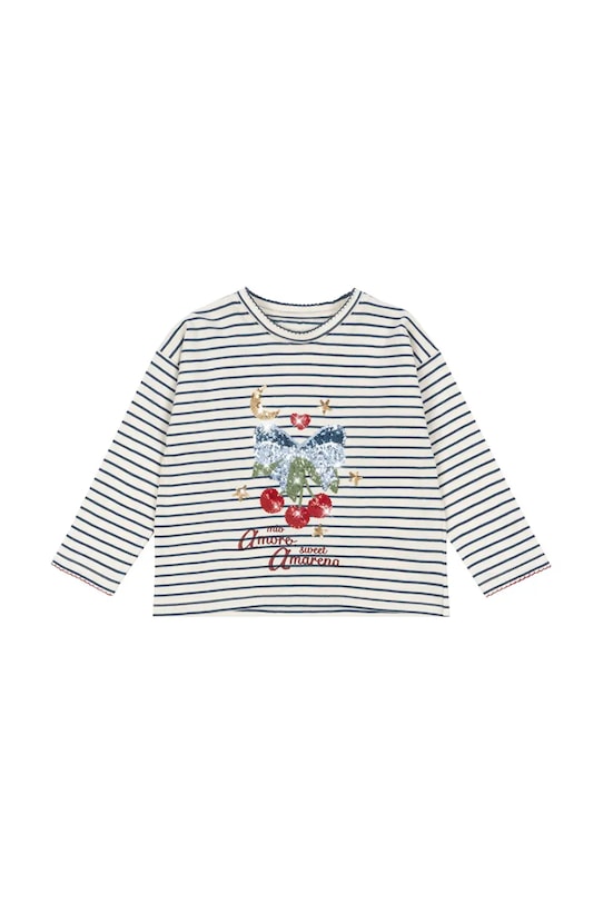 

Детская хлопковая футболка с длинным рукавом LIN LS TEE GOTS Konges Sløjd, мультиколор