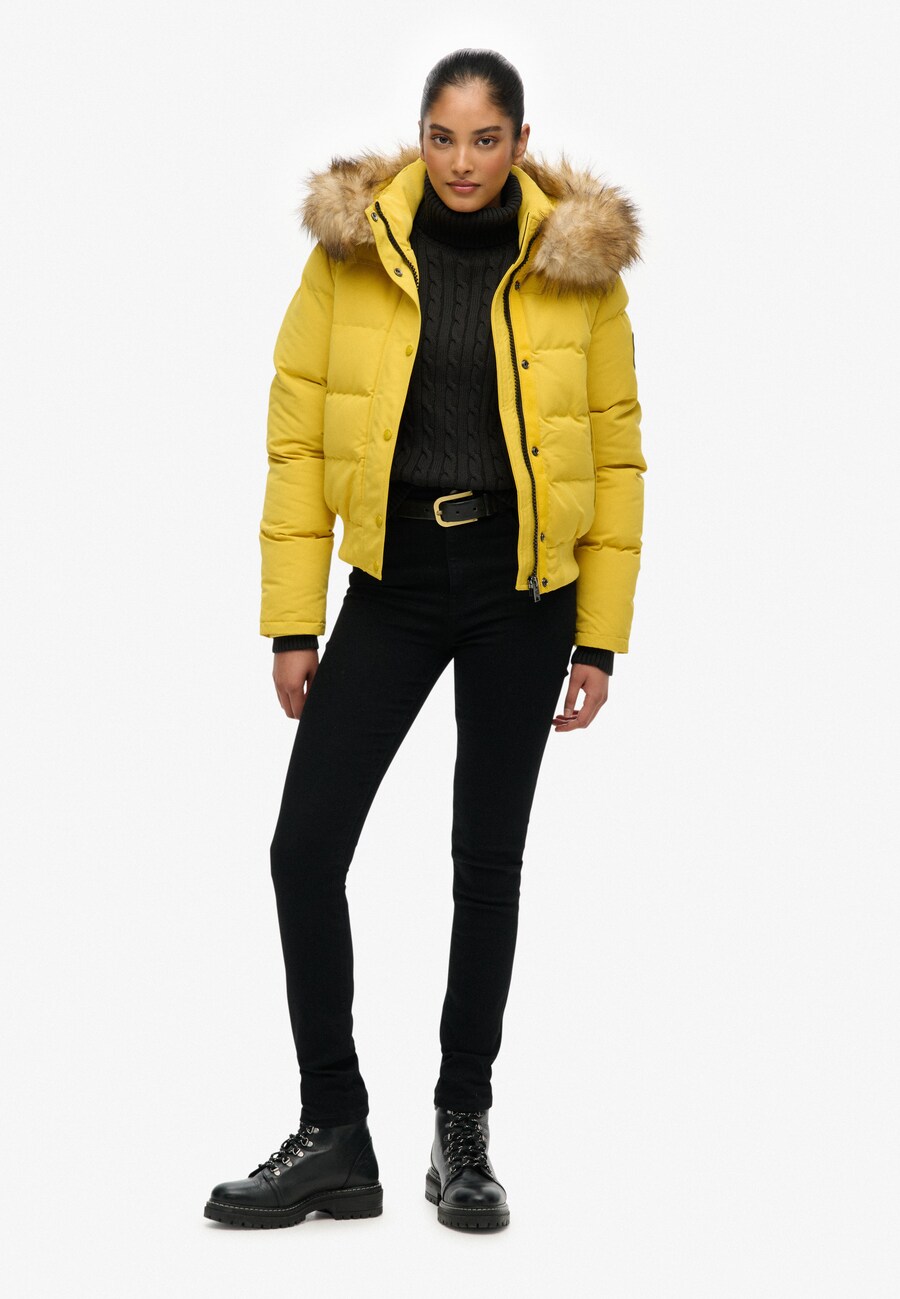 Куртка межсезонная Superdry Everest, желтый — фото 3