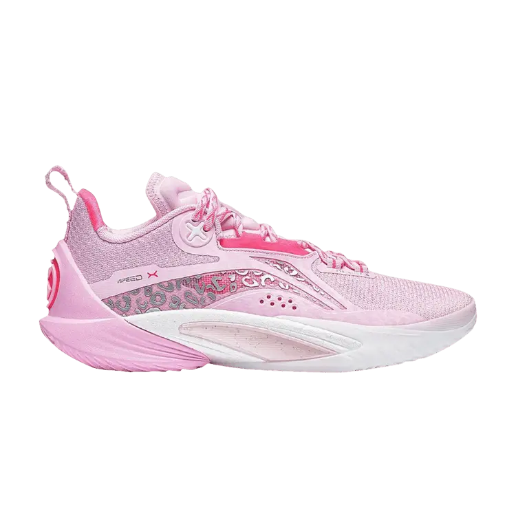 

Кроссовки Li-Ning Speed 10 Pink Leopard, розовый