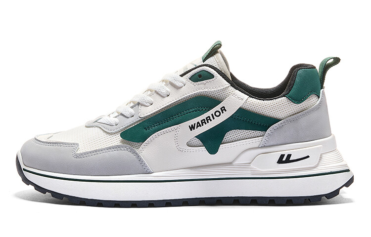 

Кроссовки WARRIOR Lifestyle Shoes Men Low-top Beige/Green/Gray, зеленый