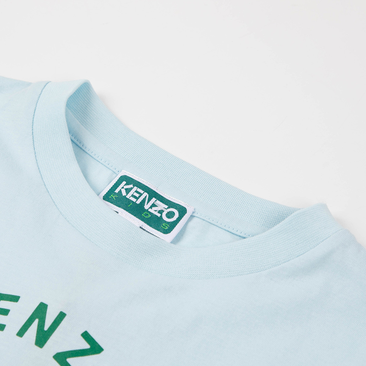 Детская футболка KENZO, светло-голубой — фото 3