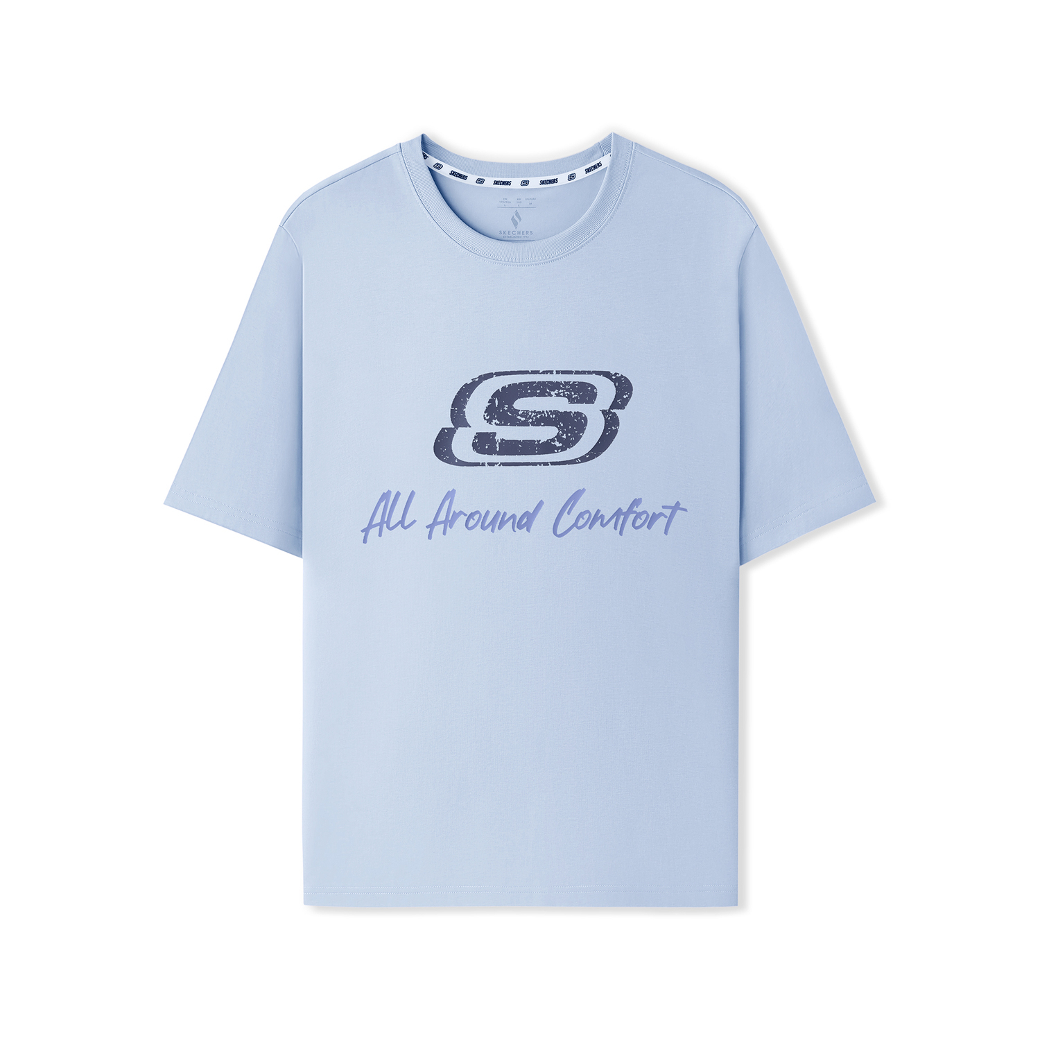 

Skechers Футболка Unisex Xenon Blue, Синий, Skechers Футболка Unisex Xenon Blue