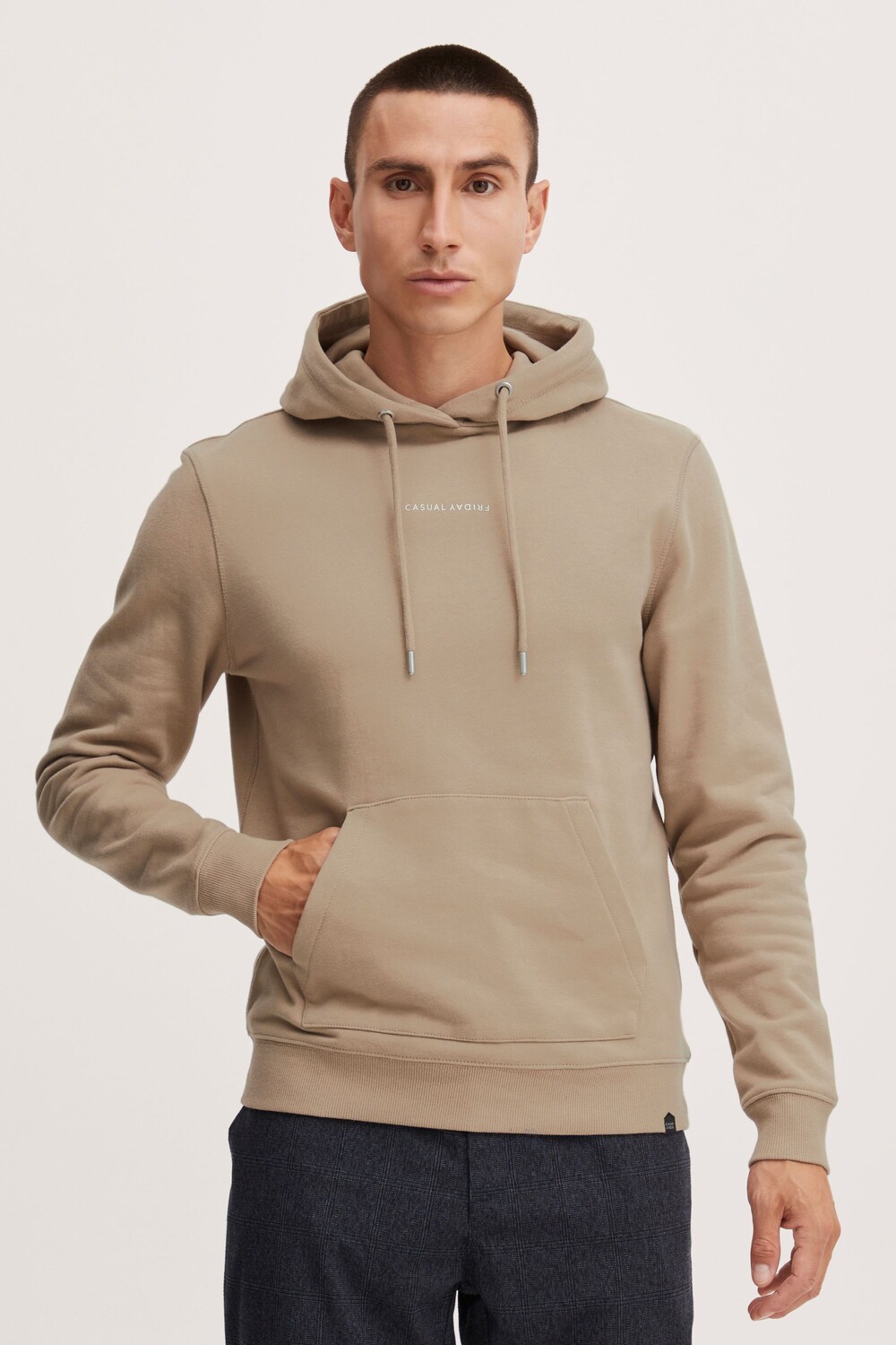 

Толстовка CASUAL FRIDAY Kapuzenpullover, коричневый