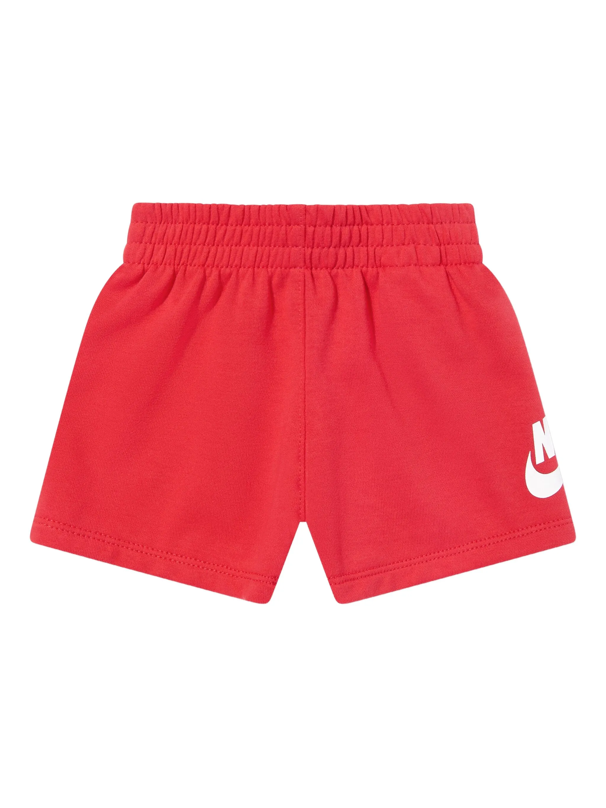 Комплект из футболки и шортов с логотипом Swoosh Nike Kids, красный — фото 4